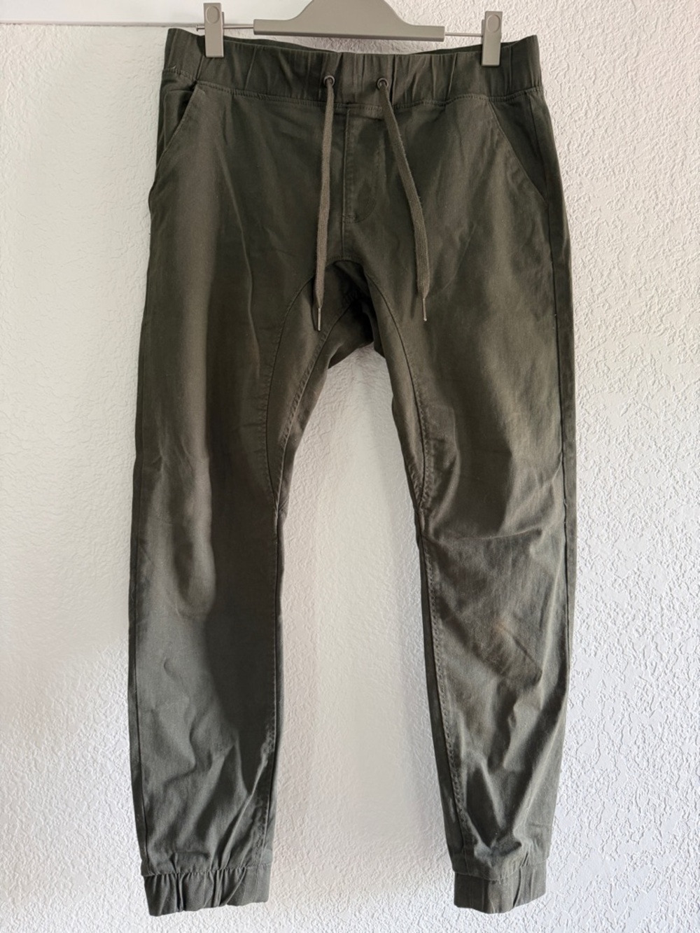 Ring of Fire Olive Green Drawstring Jogger Pants size M